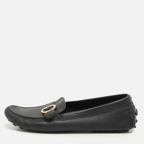 Salvatore Ferragamo Black Leather Buckle Loafers Size 39,New Products : American Fashion Style Bags On Sale
